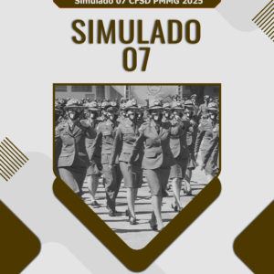 Simulado 07 - CFSD QPPM PMMG 2025