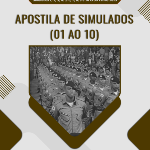 Apostila de Simulados (01 ao 10) - CFSD QP-PM de MG - 2025